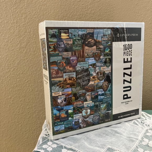 Lantern Press New Puzzle Explore Our National Parks 1000 Pieces - Picture 4 of 4
